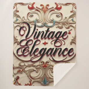"Elegantes zeitloses Design" " Sherpadecke