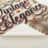 "Elegantes zeitloses Design" " Sherpadecke (3/4)