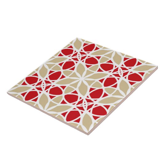 Elegantes Ziermuster, Samen des Lebens Fliese (Seite)