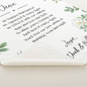 Elegantes Zitat Geschenk von Grandkids bis Nana Om Sherpadecke (3/4)