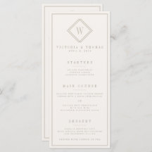 Elegantes zweiseitiges Beige Minimalistisches Hoch