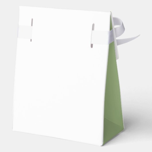 ElegantGold Cross Wasserfarbenfrohe Taufe Geschenkschachtel (Rückseite)