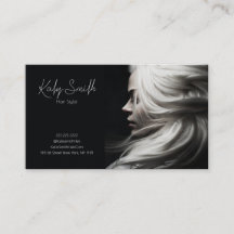 ElegantHair Stylist Business Card
