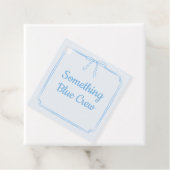 Eleganthing Blue Crew Niedlich Bow Brautparty Geschenkanhänger (Beispiel)