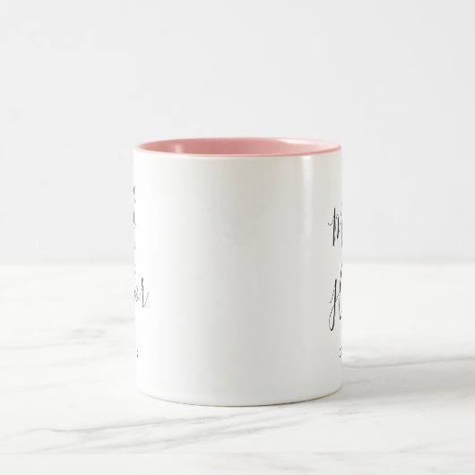 Elegantly Penned | TRAUZEUGIN Zweifarbige Tasse