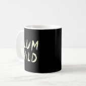 Elegantly Plum Wild Explorer Of Adventures Premium Kaffeetasse (Vorderseite Links)