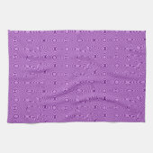 Elegantly Trippy Lines and Shapes Pattern Geschirrtuch (Horizontal)