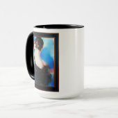 Eleganto Black by Rolf Armstrong Tasse (Vorderseite Links)