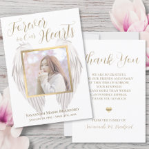 Eleganto Forever in Our Hearts Angel Wings Foto