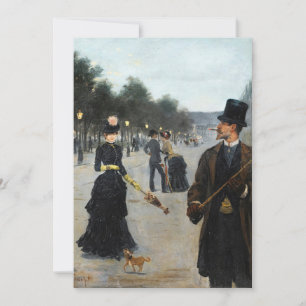 Élégants Wandern in Paris Louis Abel-Truchet