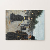 Élégants Wandern in Paris | Louis Abel-Truchet Puzzle (Horizontal)