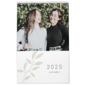 Elegantsage Foliage Custom Foto Calendar Kalender (Titelbild)