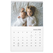 Elegantsage Foliage Custom Foto Calendar Kalender (Jan 2026)
