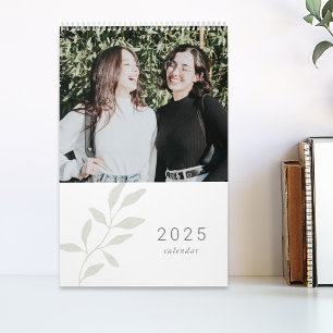Elegantsage Foliage Custom Foto Calendar Kalender