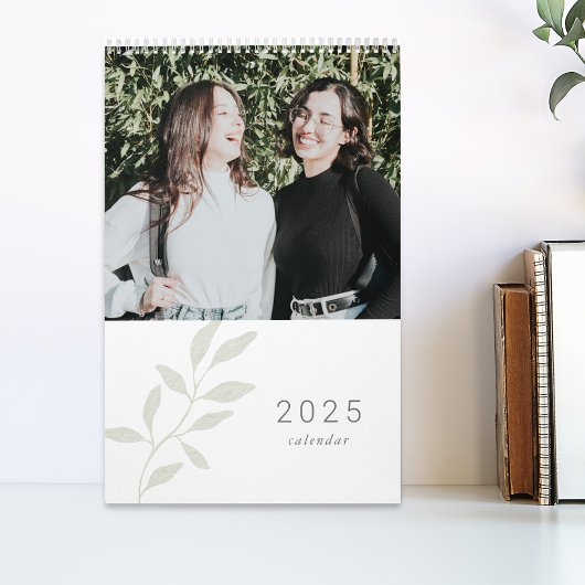 Elegantsage Foliage Custom Foto Calendar Kalender