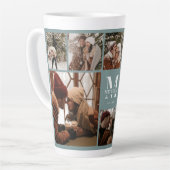Elegantsage Green Family Foto Collage Achtung Milchtasse (Linke Ecke)