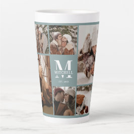 Elegantsage Green Family Foto Collage Achtung Milchtasse