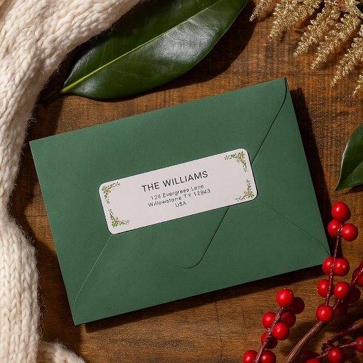 Elegantsage Green Floral Custom Family