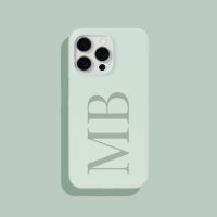 Elegantsage Green Minimalistisch Initial Monogram