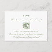 Elegantsage Green Online UAWG QR Code Begleitkarte (Vorderseite)