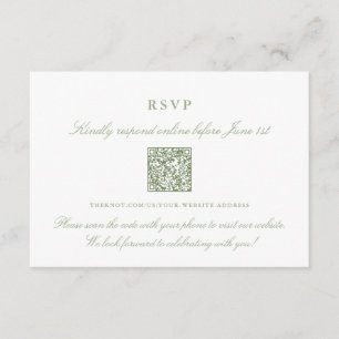 Elegantsage Green Online UAWG QR Code Begleitkarte