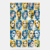 Eleganz 1 Acrylzeichen Acrylschild (Vorderseite)