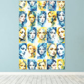 Eleganz 1 Canvas Print Leinwanddruck (Insitu (Holzboden))