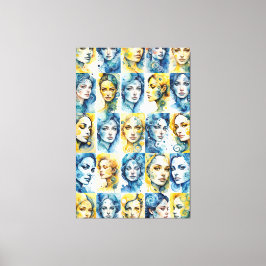 Eleganz 1 Canvas Print Leinwanddruck