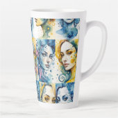 Eleganz 1 Latte Tasse (Rechts)