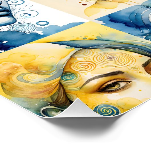 Eleganz 1 Poster (Ecke)