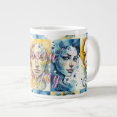 Eleganz 1 Spezielle Tasse (Vorderseite Rechts)