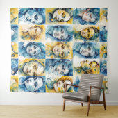 Eleganz 1 Tapestry Wandteppich (Beispiel (Horizontal))