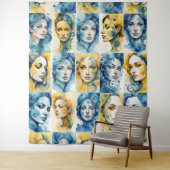 Eleganz 1 Tapestry Wandteppich (Beispiel)