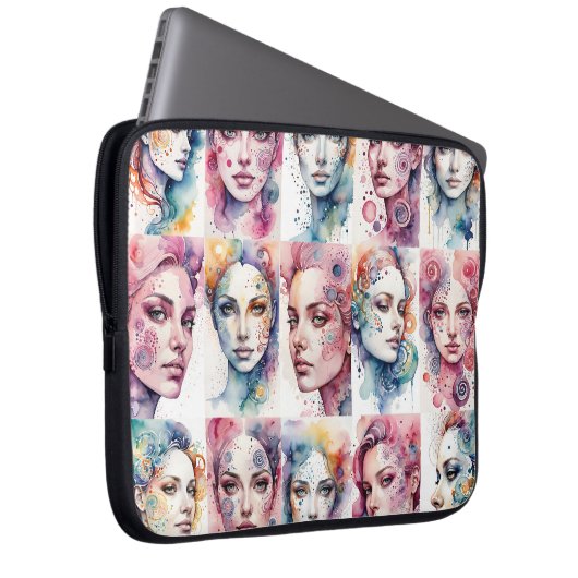 Eleganz 2 Laptop Case (Vorne Rechts)