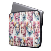 Eleganz 2 Laptop Case (Vorderseite Links)