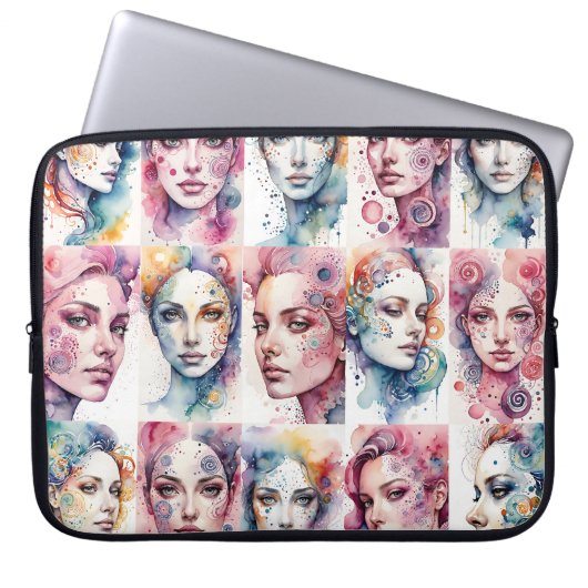 Eleganz 2 Laptop Case (Vorderseite)