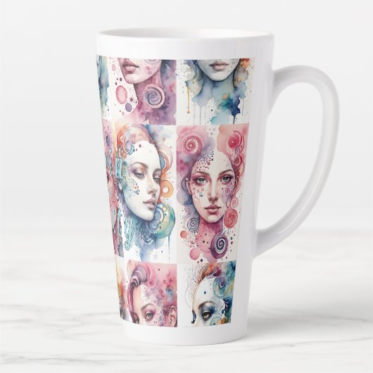 Eleganz 2 Latte Tasse (Rechts)