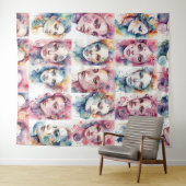 Eleganz 2 Tapestry Wandteppich (Beispiel (Horizontal))