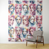 Eleganz 2 Tapestry Wandteppich (Beispiel)