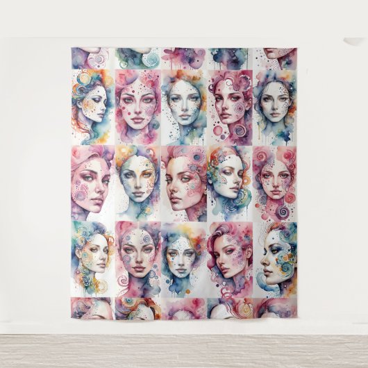 Eleganz 2 Tapestry Wandteppich (Vorderseite)