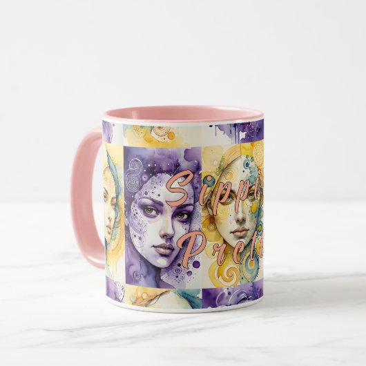 Eleganz 3 Combo-Tasse Tasse (Vorderseite Links)