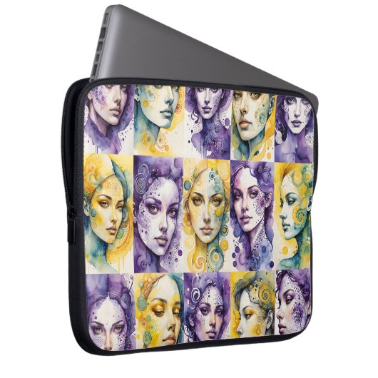 Eleganz 3 Laptop Case (Vorne Rechts)