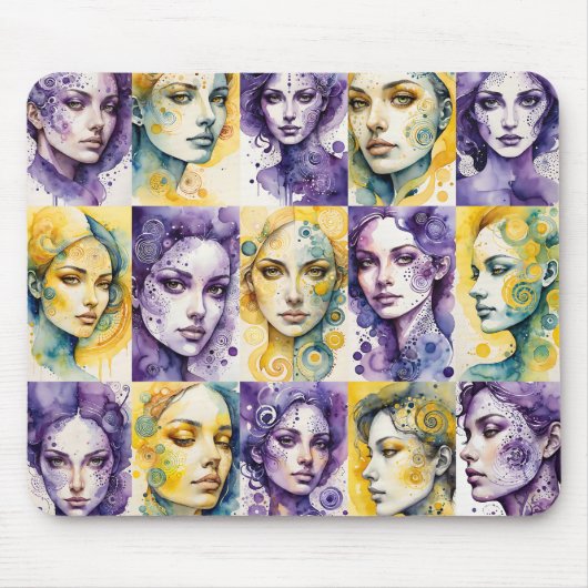 Eleganz 3 Mouse Pad Mousepad (Vorne)