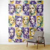 Eleganz 3 Tapestry Wandteppich (Beispiel)