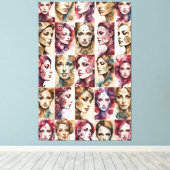 Eleganz 4 Canvas Print Leinwanddruck (Insitu (Holzboden))