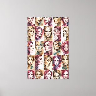 Eleganz 4 Canvas Print Leinwanddruck