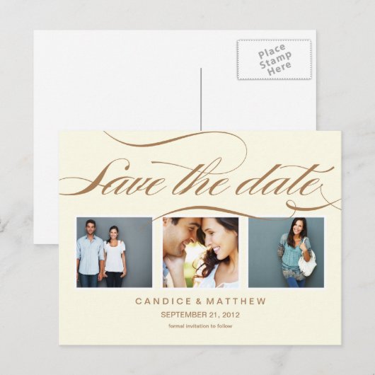 ELEGANZ | Ankündigung Datum freihalten (Vorne/Hinten)