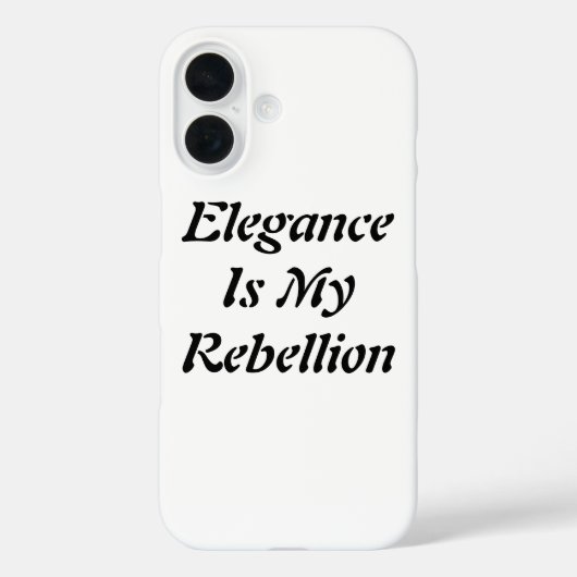 Eleganz Case-Mate iPhone Hülle (Rückseite)