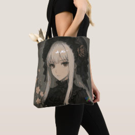 Eleganz der Midnight Blossom Maiden Standard Tasche