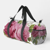 Eleganz der rosa Rose Duffle Bag (Rechte Ecke)